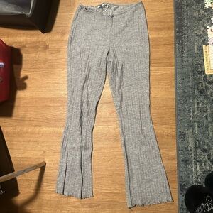 Urban Outfitters Gray Ribbed Knitwear